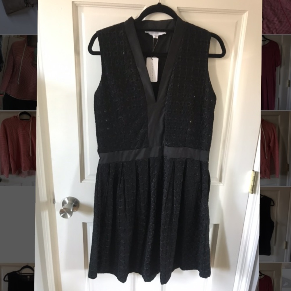 “The Lilli Party Dress in Midnight”
